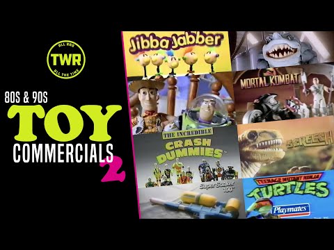 80s 90s Vintage Toy Commercials! Nostalgic TV ads with RAD Action Figures | Retro Advert Compilation